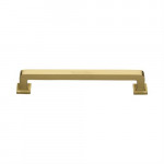 M Marcus Heritage Brass Square Vintage Design Cabinet Pull 152mm Centre to Centre